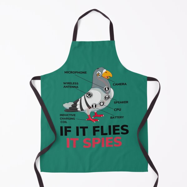 Item preview, If It Flies It Spies, Pigeon Anatomy Bird Aren_t Real designed and sold by TuXiangZi.