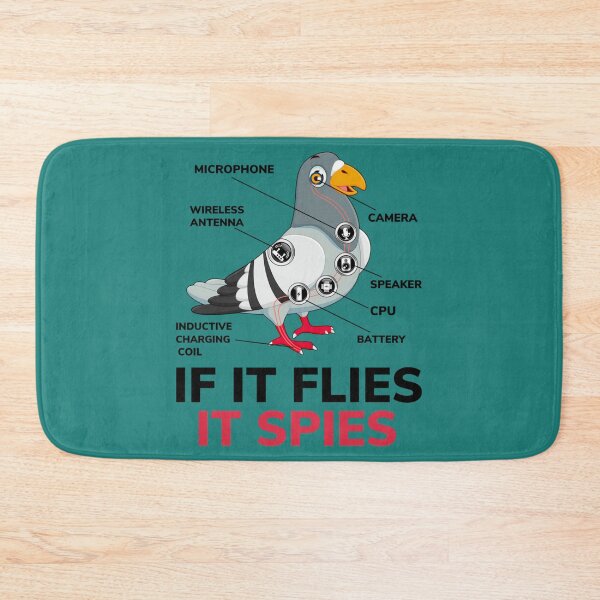 Item preview, If It Flies It Spies, Pigeon Anatomy Bird Aren_t Real   designed and sold by TuXiangZi.