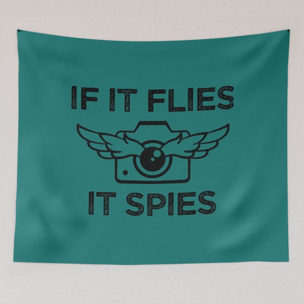 Item preview, If It Flies, It Spies designed and sold by TuXiangZi.