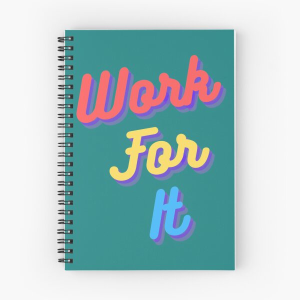 Item preview, Motivation  Inspirational Quote - Work For It   designed and sold by TuXiangZi.