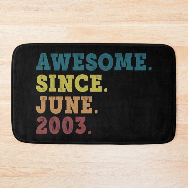 Item preview, Awesome Since June 2003 Retro Vintage 19th Birthday Gift designed and sold by designbychow.