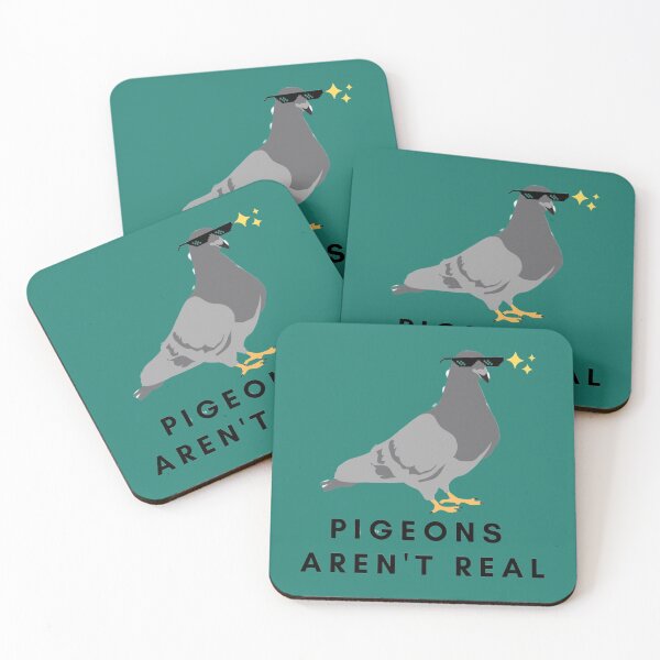 Item preview, Pigeons Aren_t Real   designed and sold by TuXiangZi.