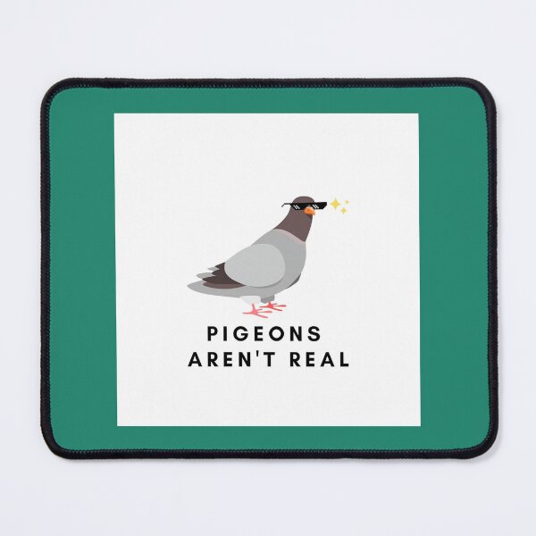 Item preview, Pigeons Aren_t Real, It Flies It Spies Chiffon Top designed and sold by TuXiangZi.