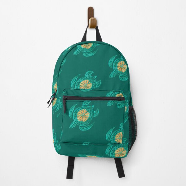 Item preview, Maui Plumeria Watercolor Turtle designed and sold by sunnthreads.