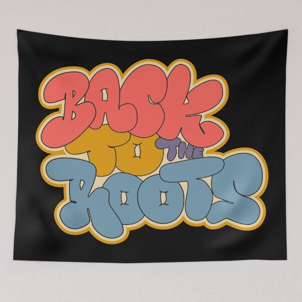 Item preview, Back to the Roots - Hip Hop - Graffiti Bubble Style designed and sold by Boogosh.