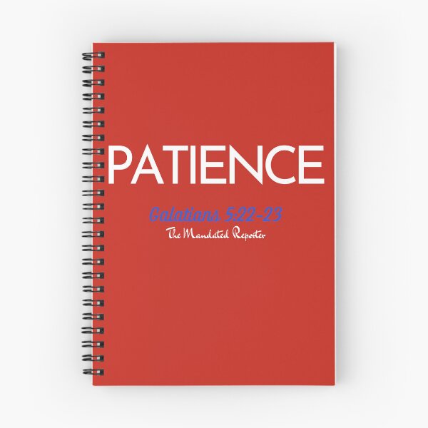 Item preview, The Fruit of The Spirit Patience - Red and White designed and sold by TheReporter1.