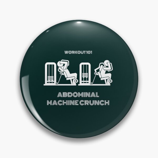 Item preview, Abdominal Machine Crunch (Workout 101) designed and sold by HarrisonReece.