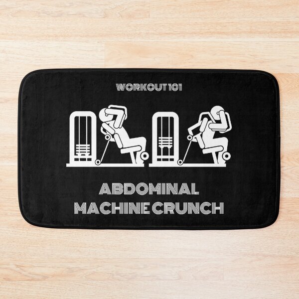Item preview, Abdominal Machine Crunch (Workout 101) designed and sold by HarrisonReece.