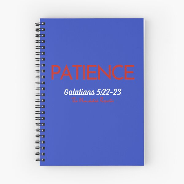 Item preview, The Fruit of The Spirit Patience - Blue and Red designed and sold by TheReporter1.