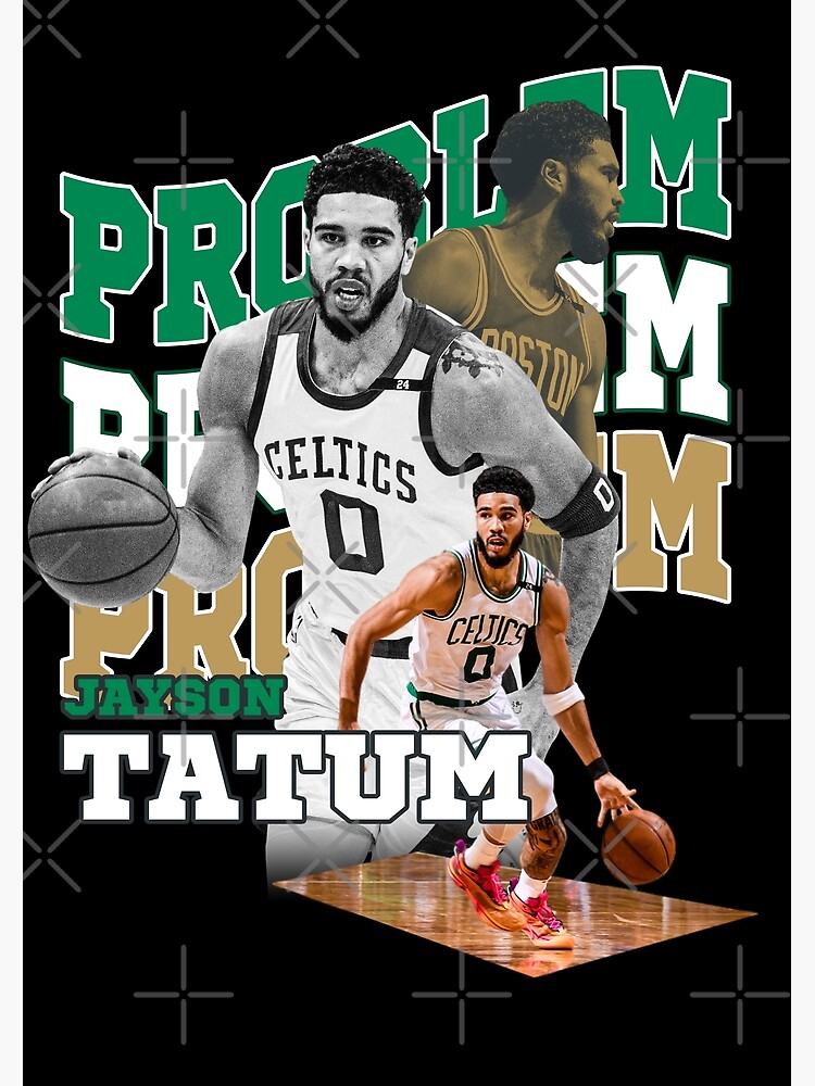 Jayson Tatum Basketball Paper Poster Celtics