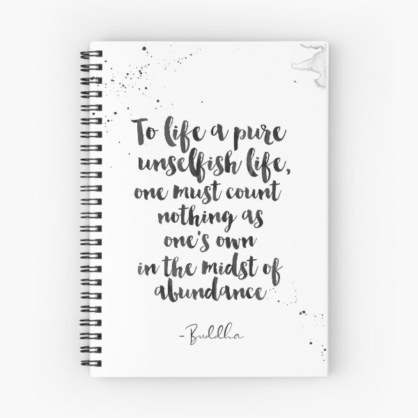 Item preview, Count Nothing As One's Own In The Mids Of Abundance - Quotes From Buddha On Life designed and sold by Buddhaport.