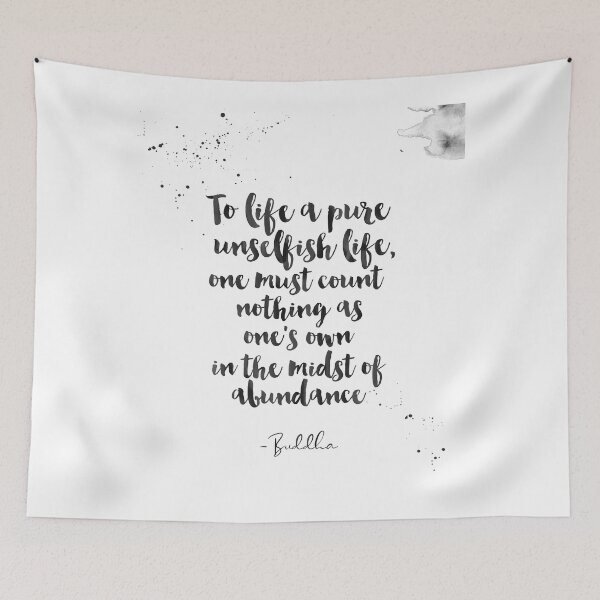 Item preview, Count Nothing As One's Own In The Mids Of Abundance - Quotes From Buddha On Life designed and sold by Buddhaport.