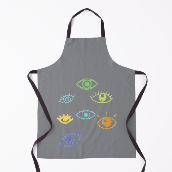 Item preview, green and Blue and yellow Eyes watching you spooky Mask designed and sold by CharlotteWinte.