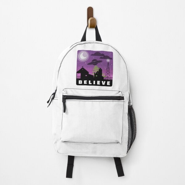Item preview, Believe in aliens village nightscape designed and sold by CharlotteWinte.