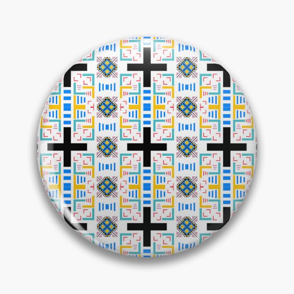 Artikelvorschau, Das moderne farbenfrohe Stoffdesign im kreativen nahtlosen Muster entworfen und verkauft von MyMemoriesArts.