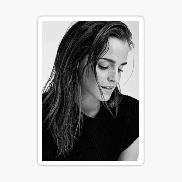 Artikel-Vorschau von Emma Watson - Schwarz und Weiß, designt und verkauft von Micheil9.