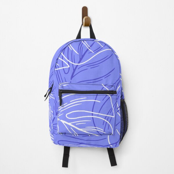 Item preview, Minimalistic Monstera Leaves Pattern Purple designed and sold by GraphicsClub.