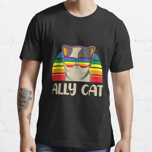 Pride Allyship Cat Essential T-Shirt