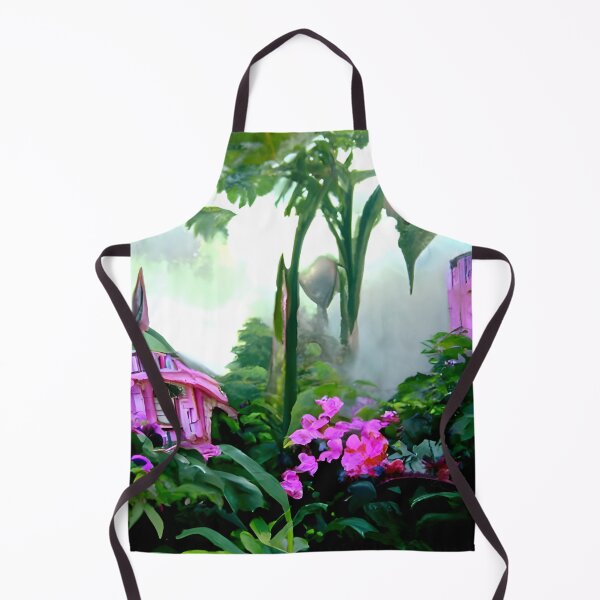 Item preview, Pink tropical city designed and sold by Liminal-Breath.