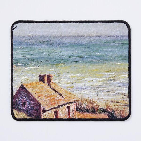 Item preview, Customs House, Morning Effect by Claude Monet designed and sold by bobaseth.