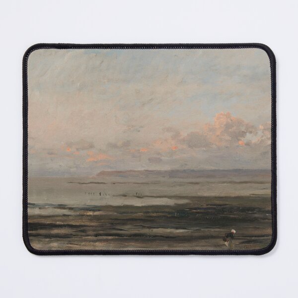 Item preview, Beach at Ebb Tide (Strand Bij Eb) by Charles Francois Daubigny designed and sold by bobaseth.
