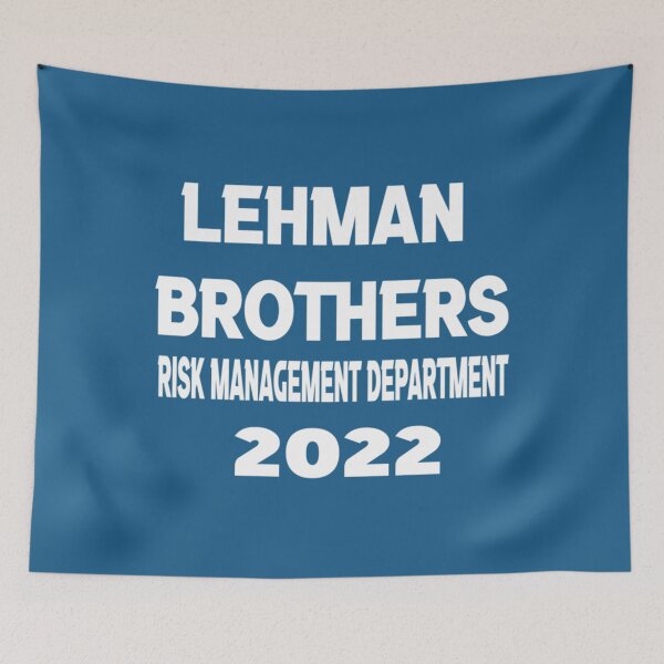 Item preview, Lehman Brothers Risk Management Department Fitted V-Neck   designed and sold by MesaArtsDesigns.