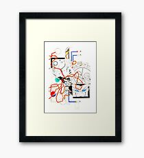 Mash Up Framed Print