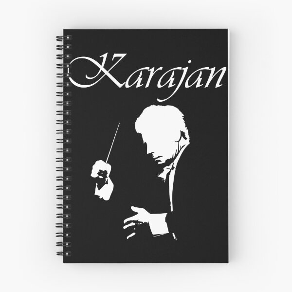 Item preview, T-shirt "Karajan" (conductor) designed and sold by Sardinouch.