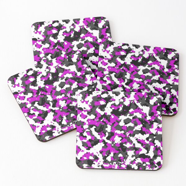Item preview, Purple white Camouflage  designed and sold by Tshirtstory.