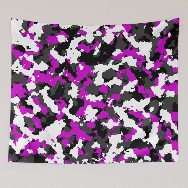 Item preview, Purple white Camouflage  designed and sold by Tshirtstory.