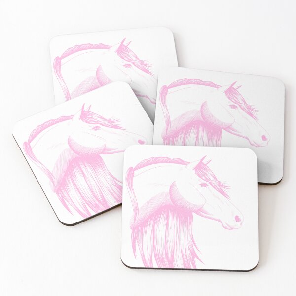 Item preview, Pink Graceful Horse Sketch designed and sold by Lady-Lilac.