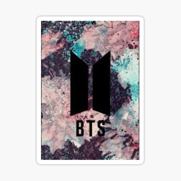 Bts Logo Stickers Redbubble