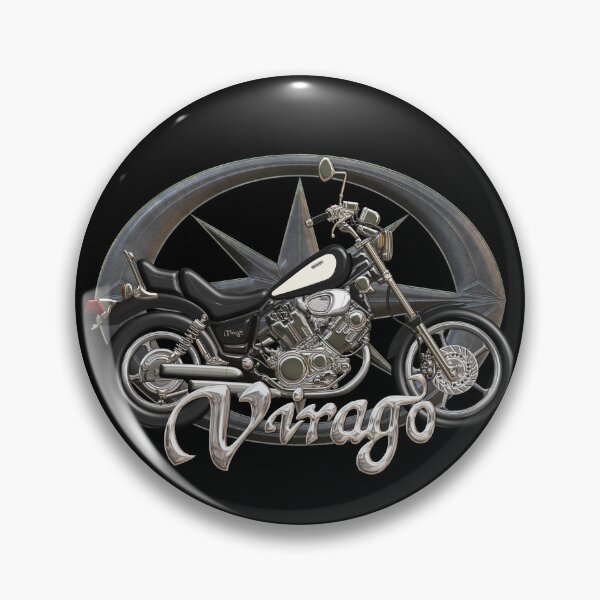 Item preview, Virago XV 1100 black star designed and sold by KlaraBubble.