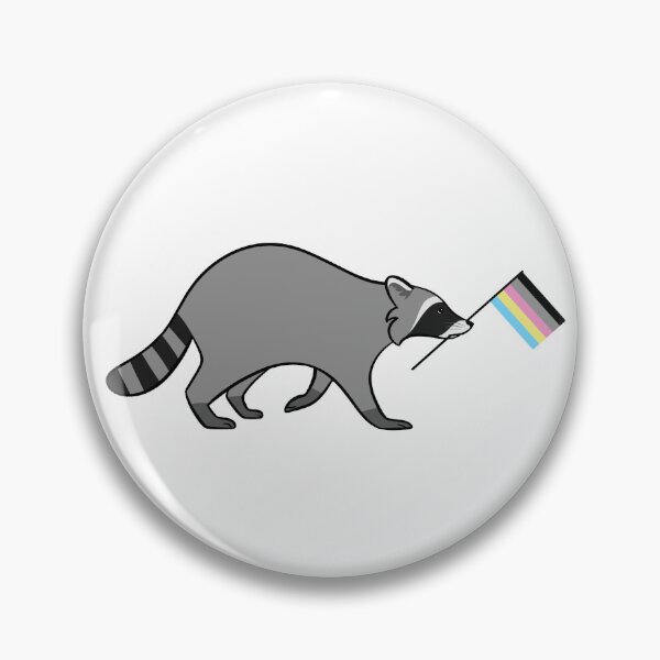 Item preview, Multigender Pride Raccoon designed and sold by Oreo-Lynx.