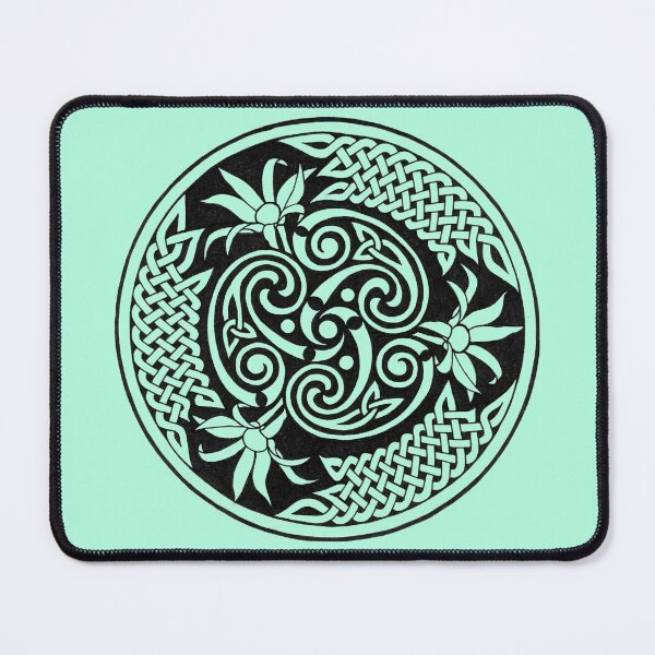 Item preview, Celtic Flannel Flower Mandala designed and sold by Marta Lett.