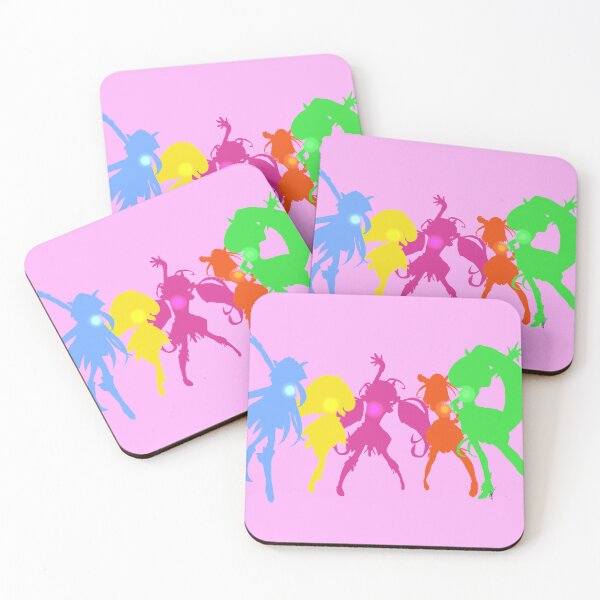 Item preview, Smile Precure Silhouettes designed and sold by CheeseLord82.