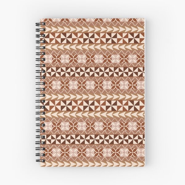 Item preview, Pasifika Sataoa Pattern - Brown Beige Tan designed and sold by lolomastudio.