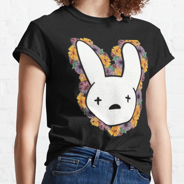 Bad Bunny Rabbit Face T-Shirt - Bad Bunny Merch Store