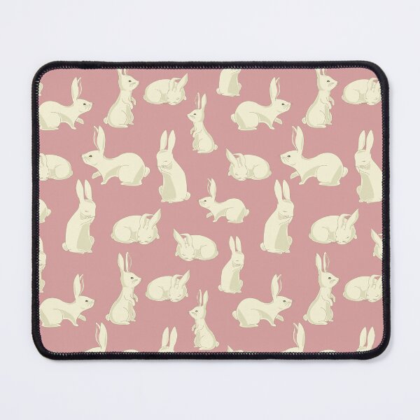 Item preview, Soft Bunny Pattern Muted Pink designed and sold by cherishakayart.