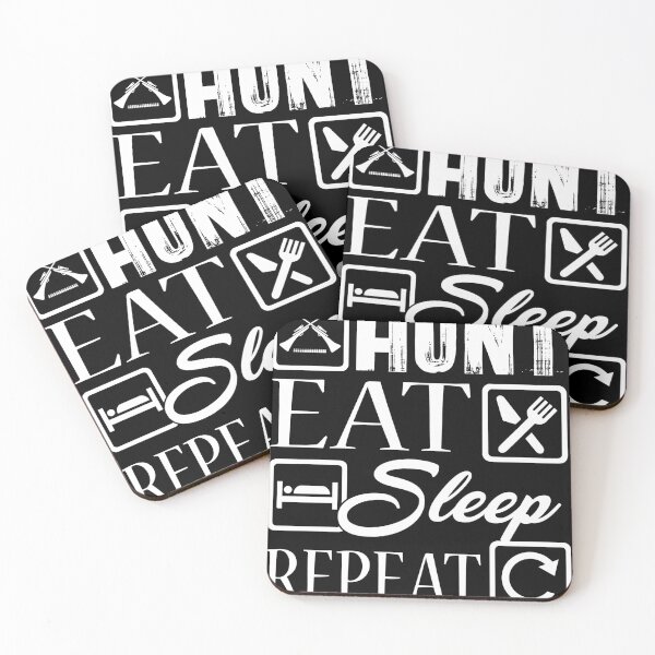 Item preview, Hunting - Hunt Eat Sleep Repeat designed and sold by UnknownArtistt.