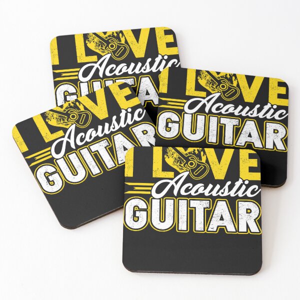 Item preview, I Love Acoustic Guitar designed and sold by UnknownArtistt.