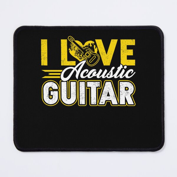 Item preview, I Love Acoustic Guitar designed and sold by UnknownArtistt.