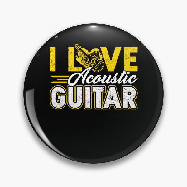 Item preview, I Love Acoustic Guitar designed and sold by UnknownArtistt.