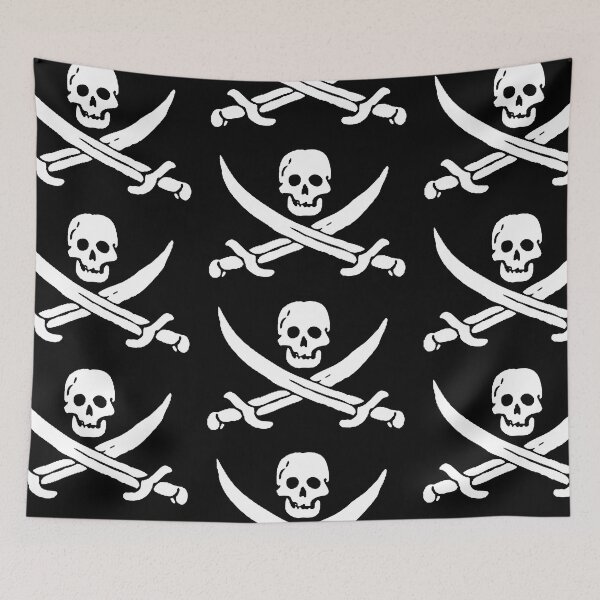 Item preview, Le Crozat Pirate Flag designed and sold by tnewton69.