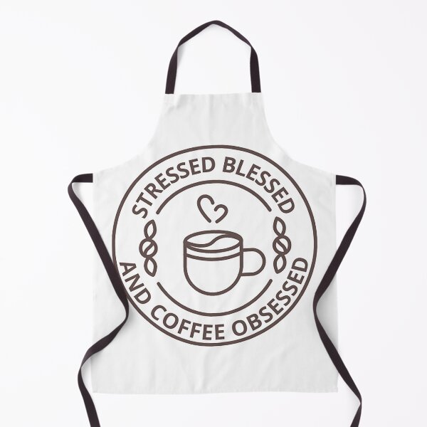 Item preview, Stressed Blessed And Coffee Obsessed designed and sold by formylovelydog.