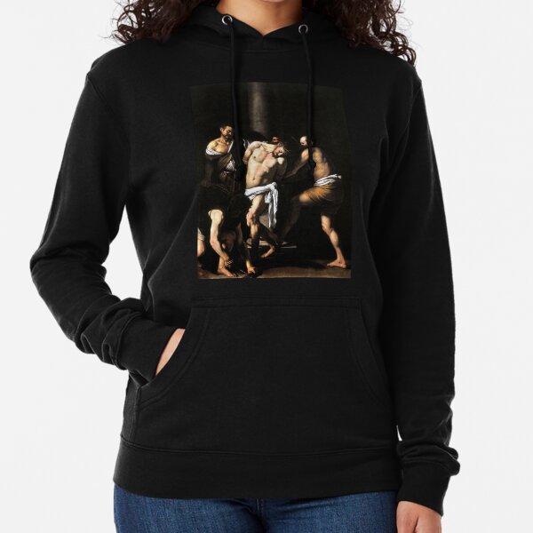 Caravaggio The Flagellation of Christ Lightweight Hoodie
