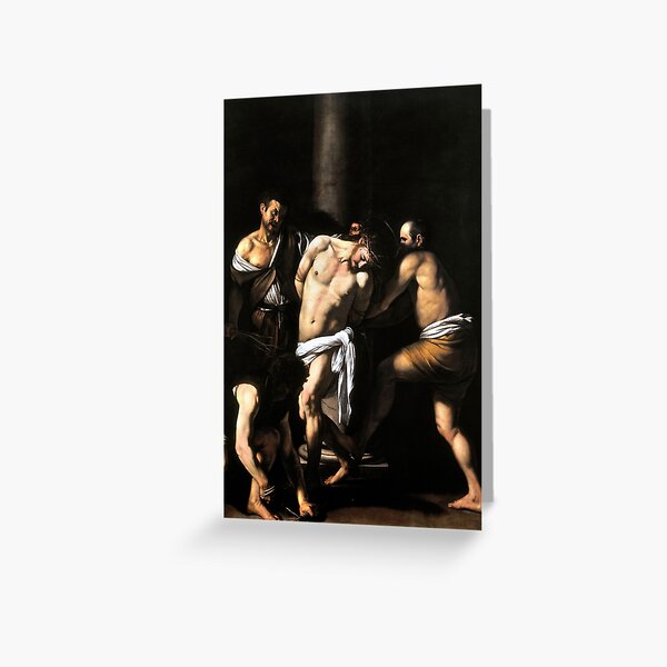 Caravaggio The Flagellation of Christ Greeting Card