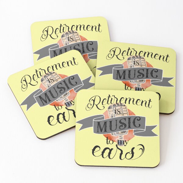 Item preview, Retirement is music to my ears designed and sold by edwinvisuals.