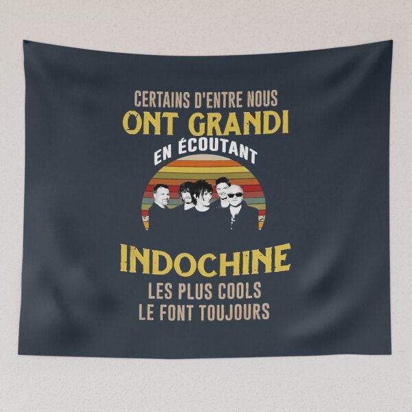 Item preview, Best of Indochine band logo7 exselna Genres Rock new wave Essential 1640 designed and sold by SaaLoi.