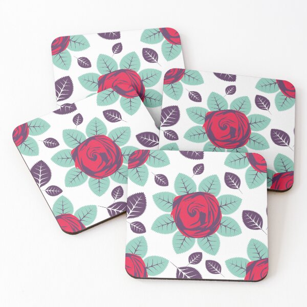 Item preview, Red Roses pattern designed and sold by dryskCreative.